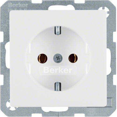 Berker 47436089 Steckdose SCHUKO Q.1/Q.3 polarweiß, samt Mesch Shop Berker 47436089 Steckdose SCHUKO Q.1/Q.3 polarweiß, samt Mesch Shop